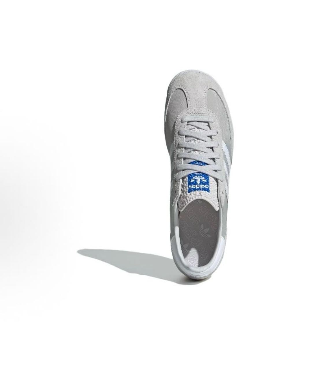 ADIDAS Серые текстильные кроссовки, фото 5