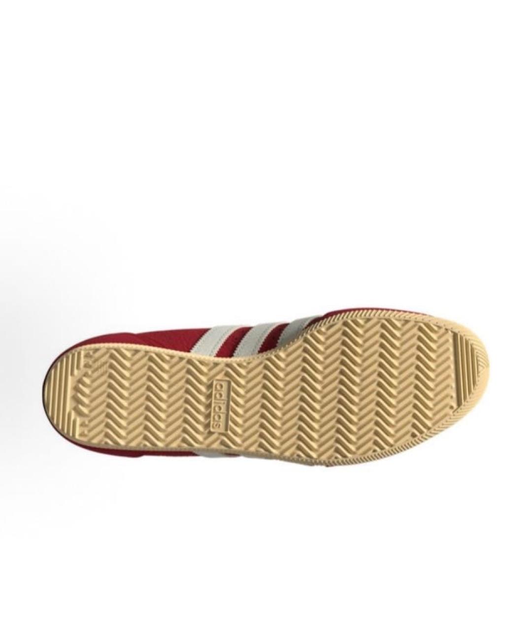 ADIDAS Красные кожаные кроссовки, фото 3