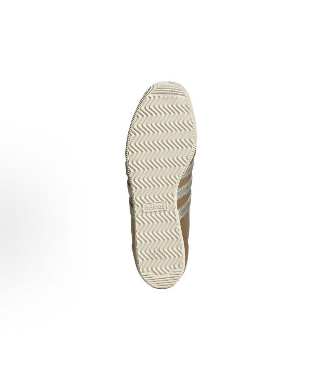 ADIDAS Золотые кожаные кроссовки, фото 4