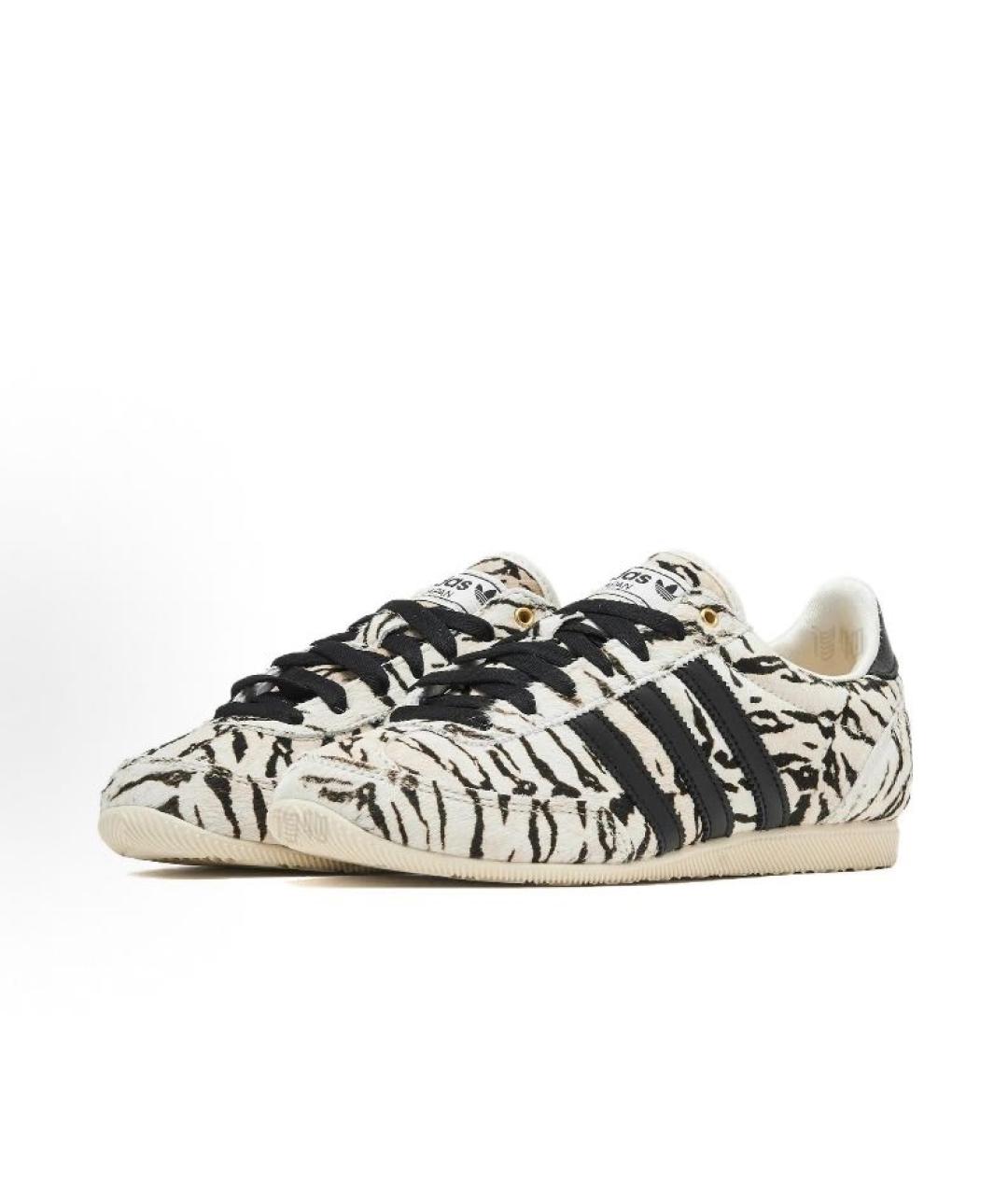 ADIDAS Белые текстильные кроссовки, фото 3