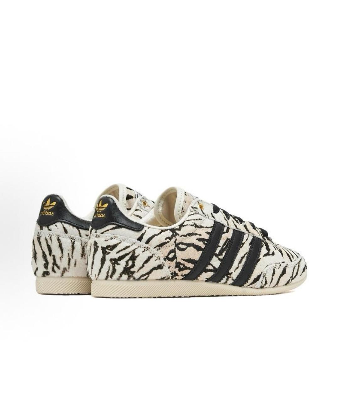 ADIDAS Белые текстильные кроссовки, фото 4