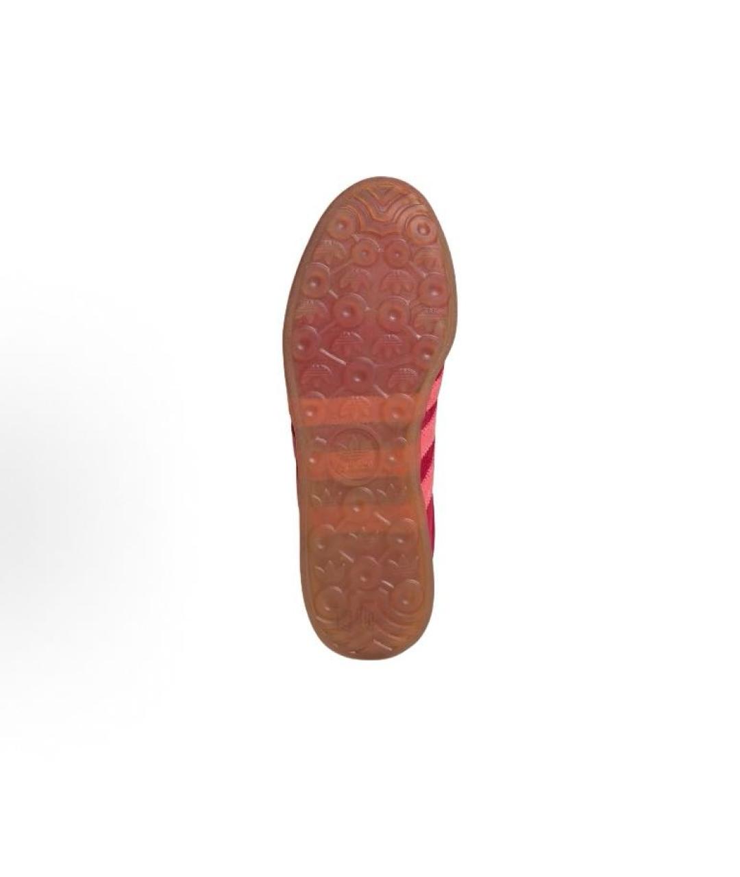 ADIDAS Красные замшевые кроссовки, фото 4