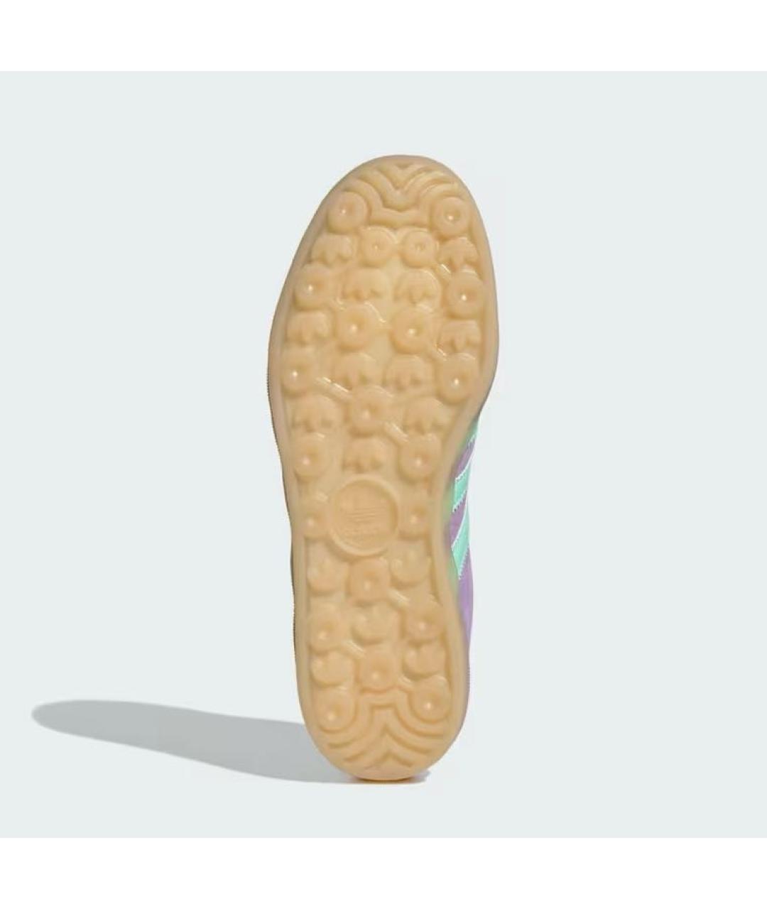 ADIDAS Фиолетовые замшевые кроссовки, фото 6