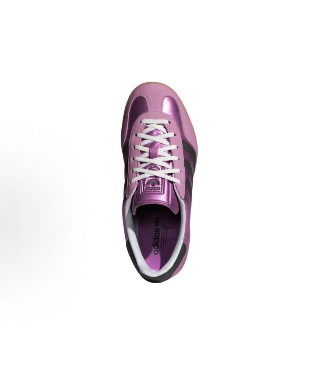 ADIDAS Розовые кожаные кроссовки, фото 5