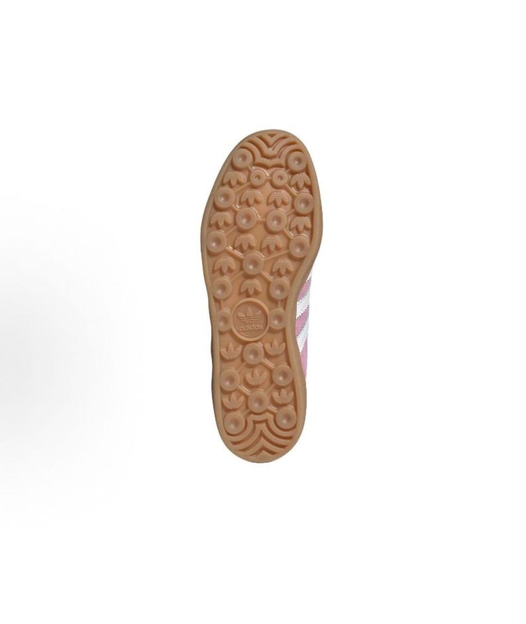 ADIDAS Розовые замшевые кроссовки, фото 6