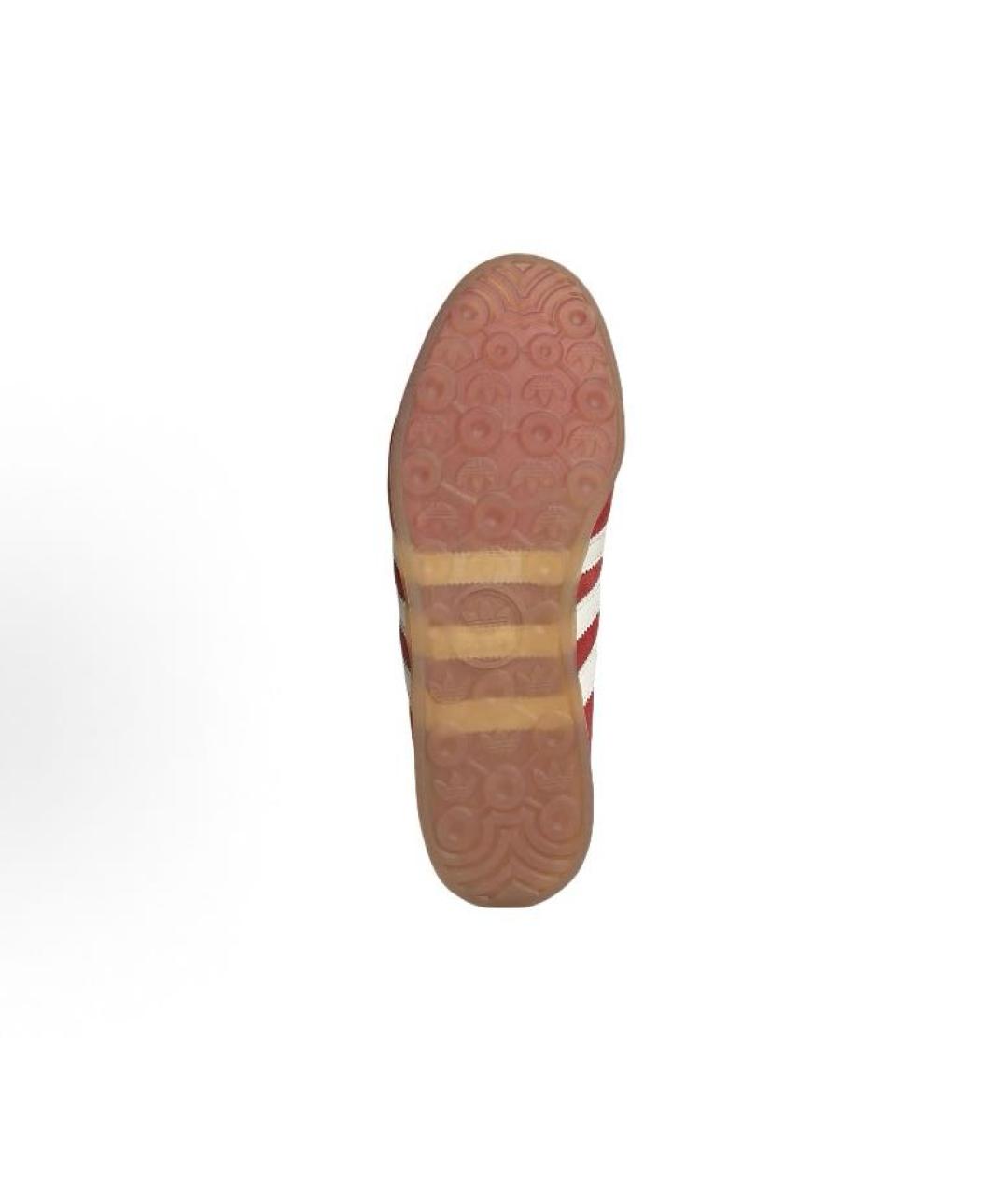 ADIDAS Красные замшевые кроссовки, фото 6