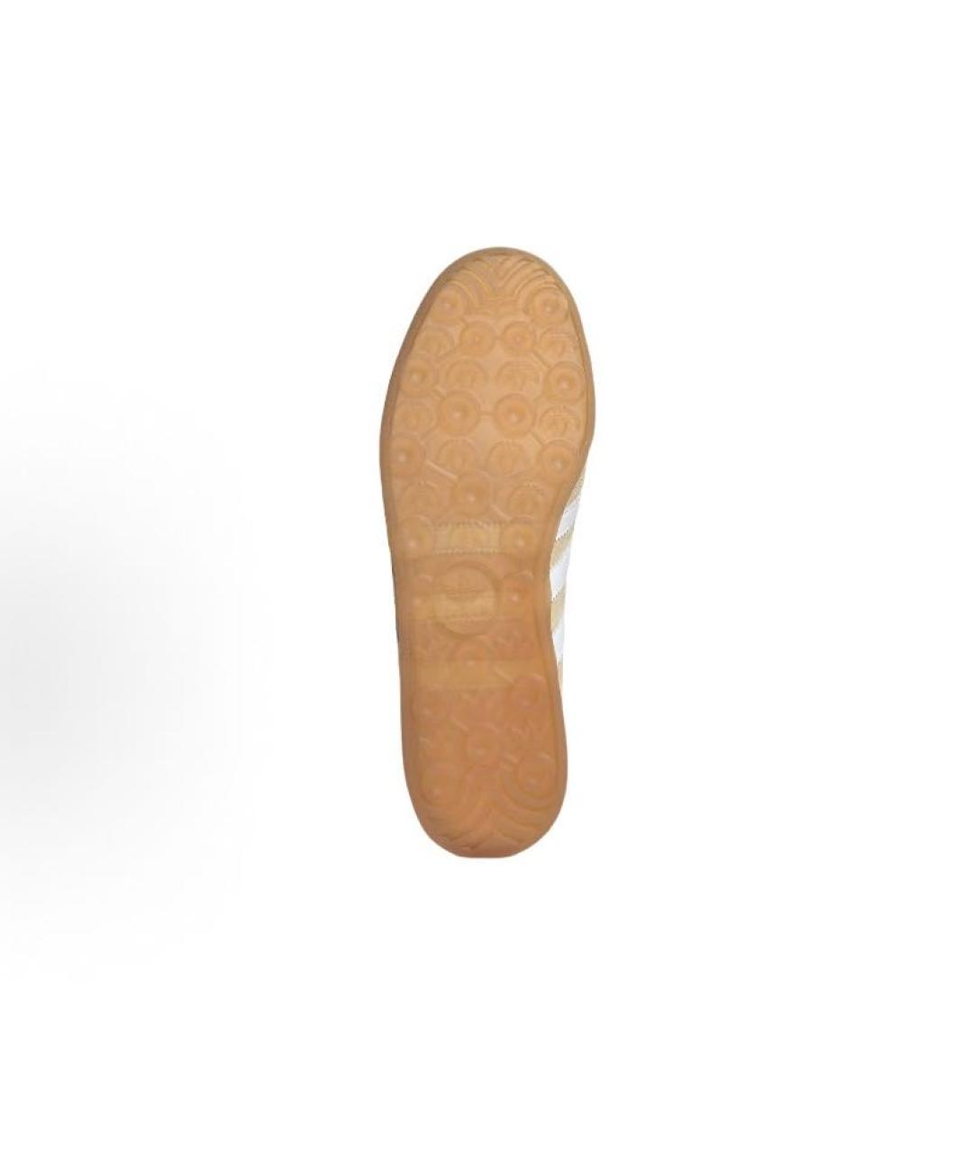 ADIDAS Бежевые замшевые кроссовки, фото 6