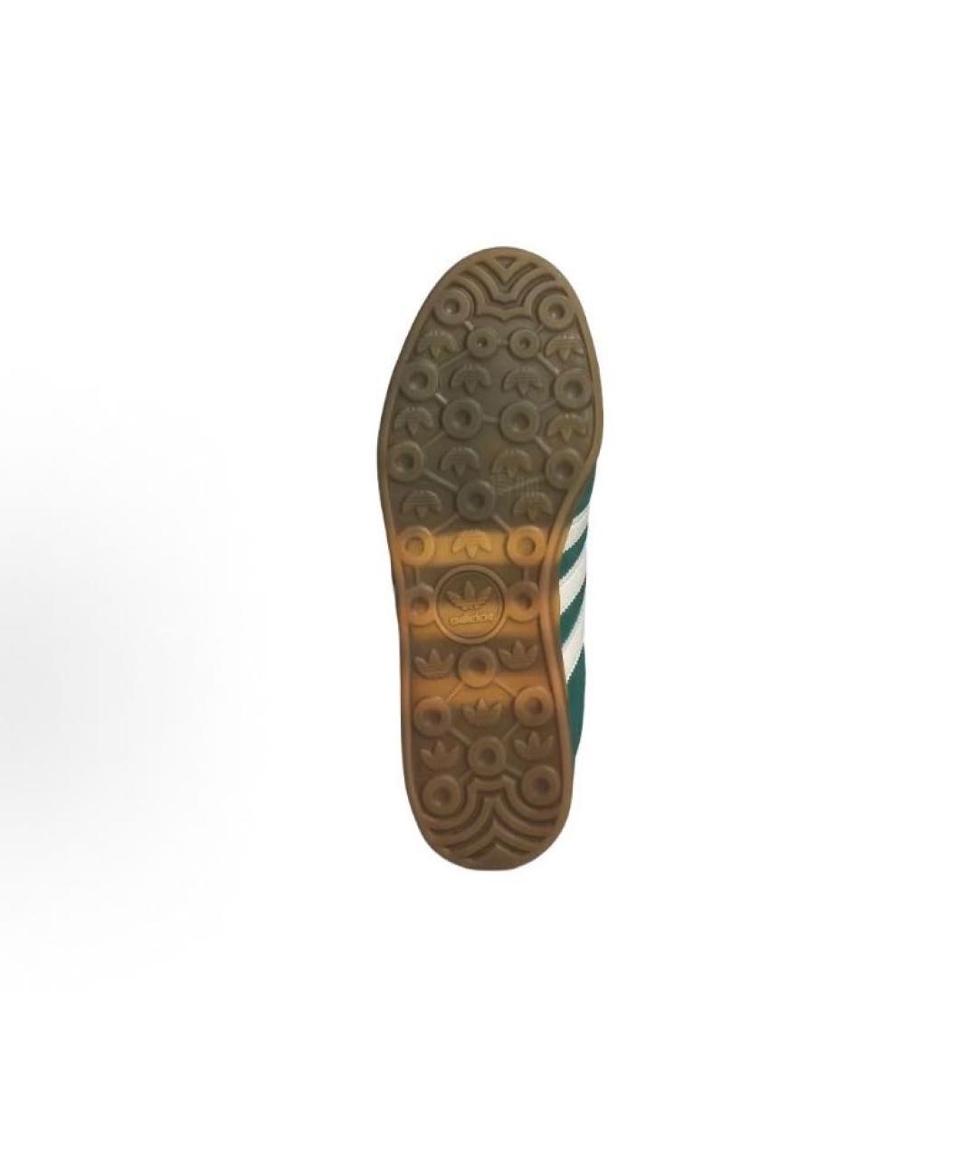 ADIDAS Зеленые замшевые кроссовки, фото 3