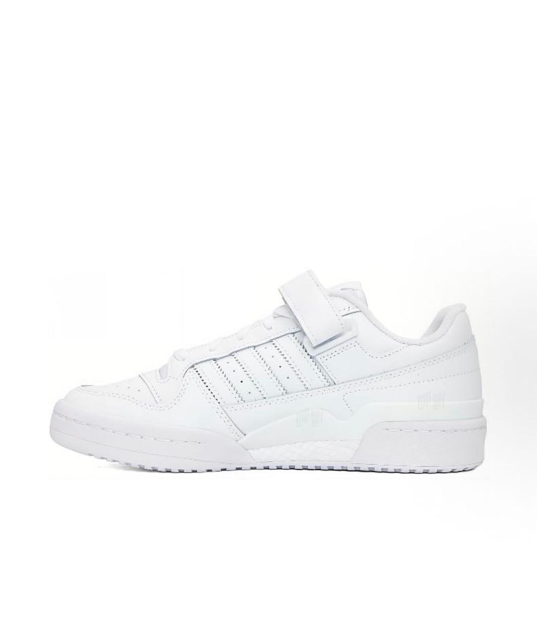 ADIDAS Белые кожаные кроссовки, фото 2