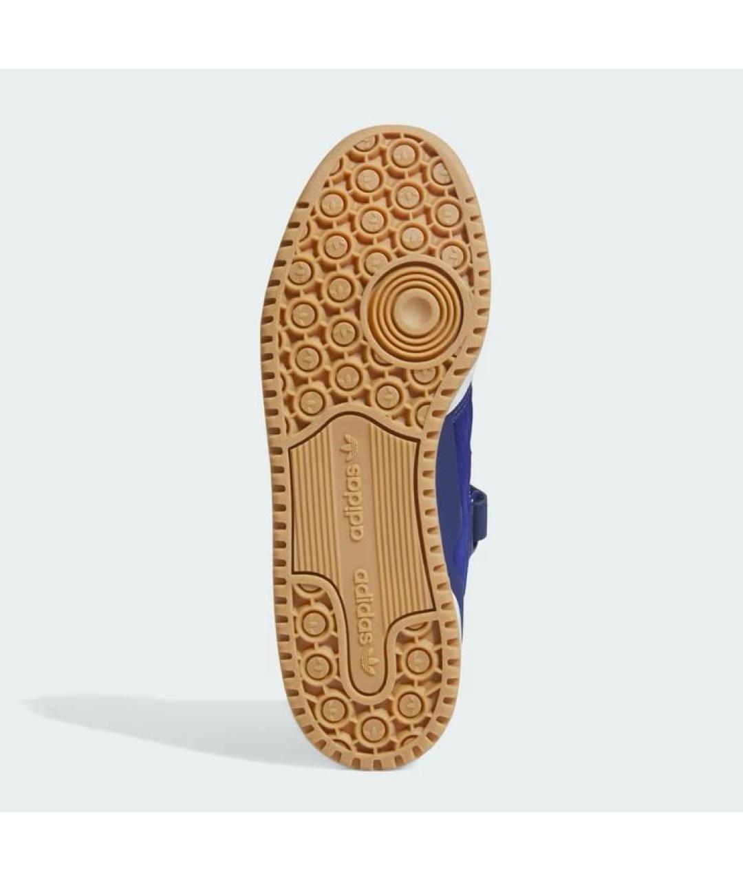 ADIDAS Темно-синие кожаные кроссовки, фото 6