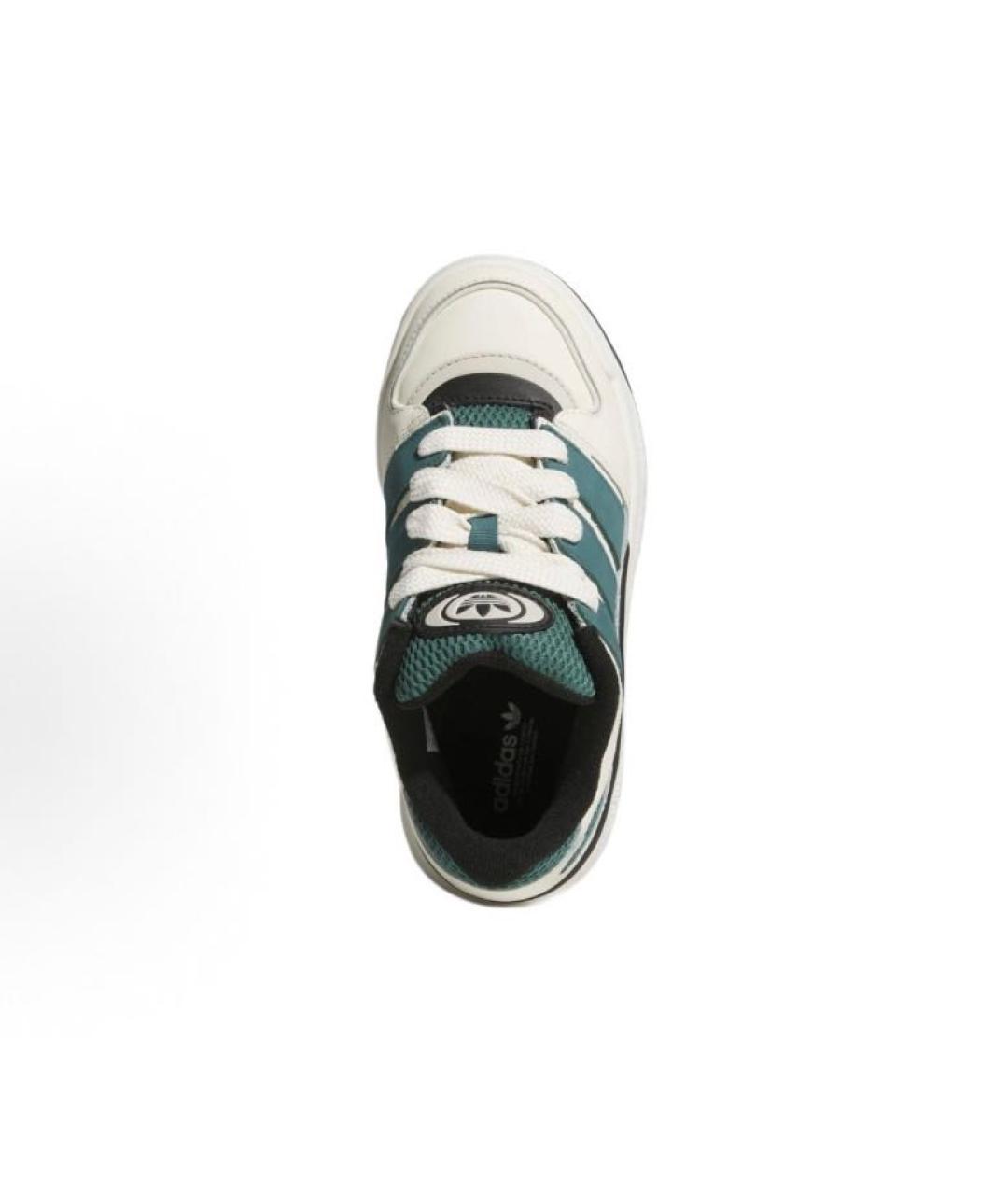 ADIDAS Белые кожаные кроссовки, фото 5