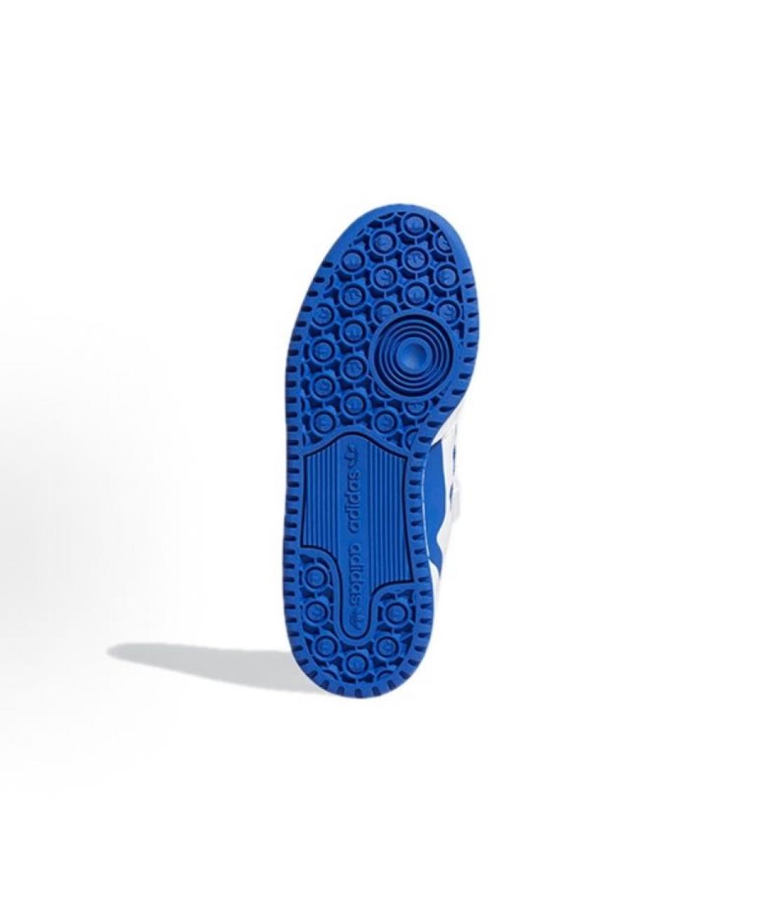 ADIDAS Белые кожаные кроссовки, фото 6