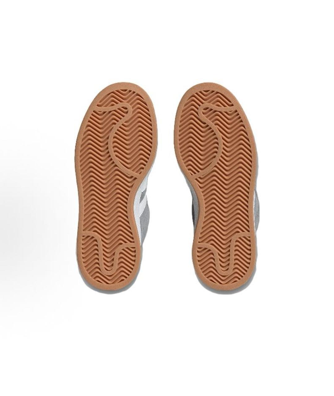 ADIDAS Серые замшевые кроссовки, фото 5