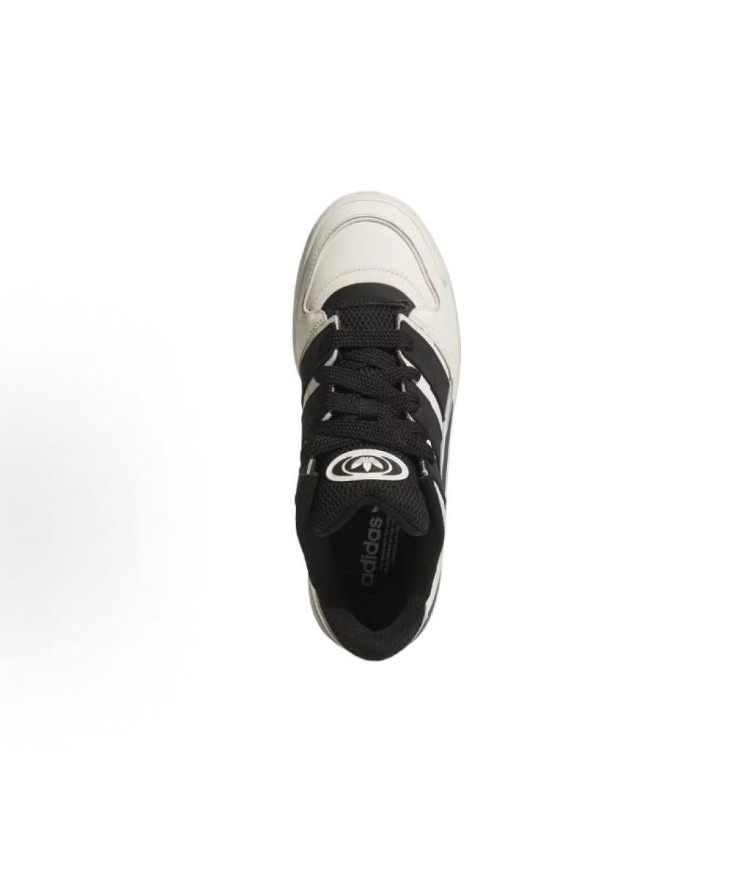 ADIDAS Бежевые кожаные кроссовки, фото 5