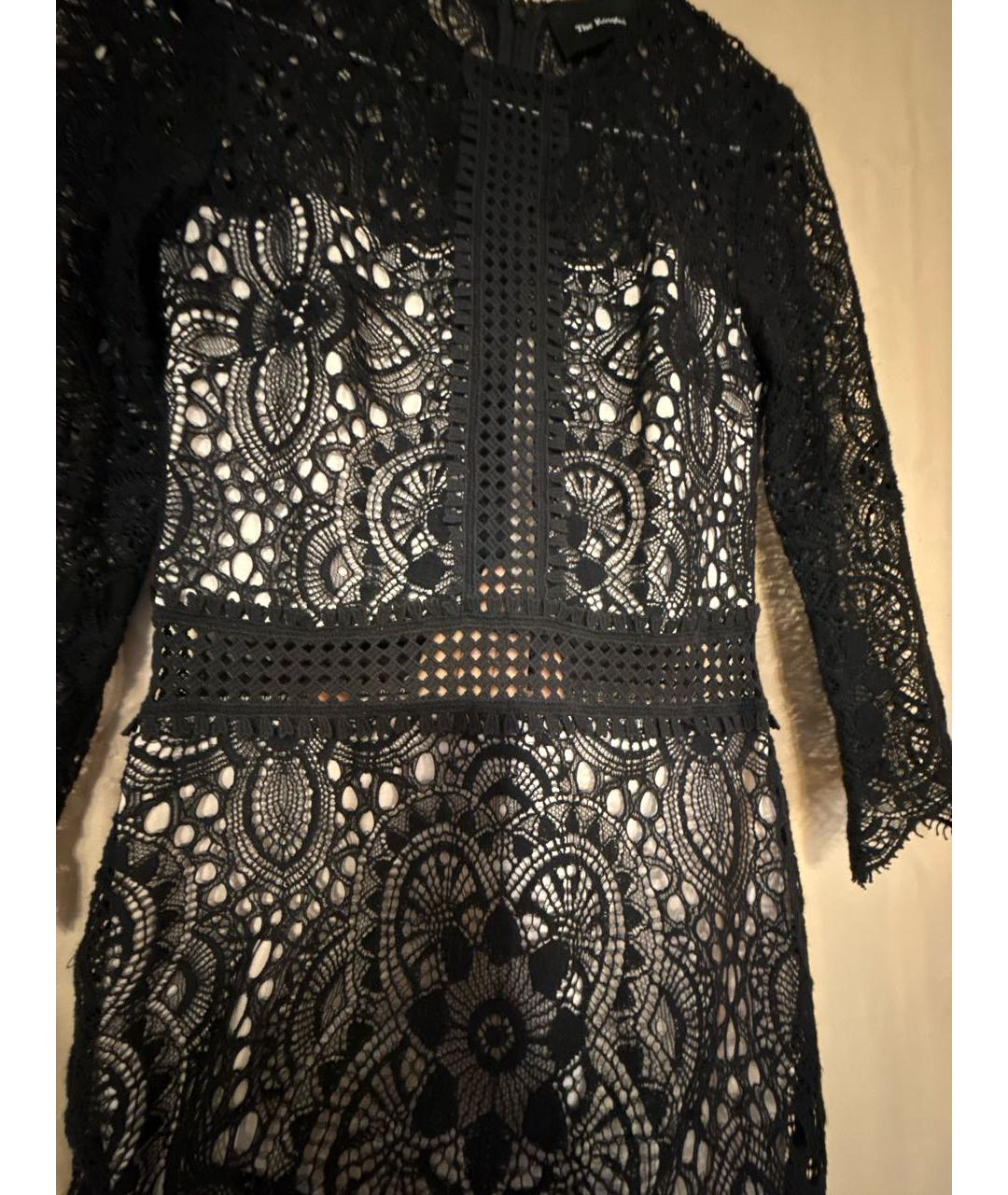 THE KOOPLES Черное хлопковое платье, фото 6