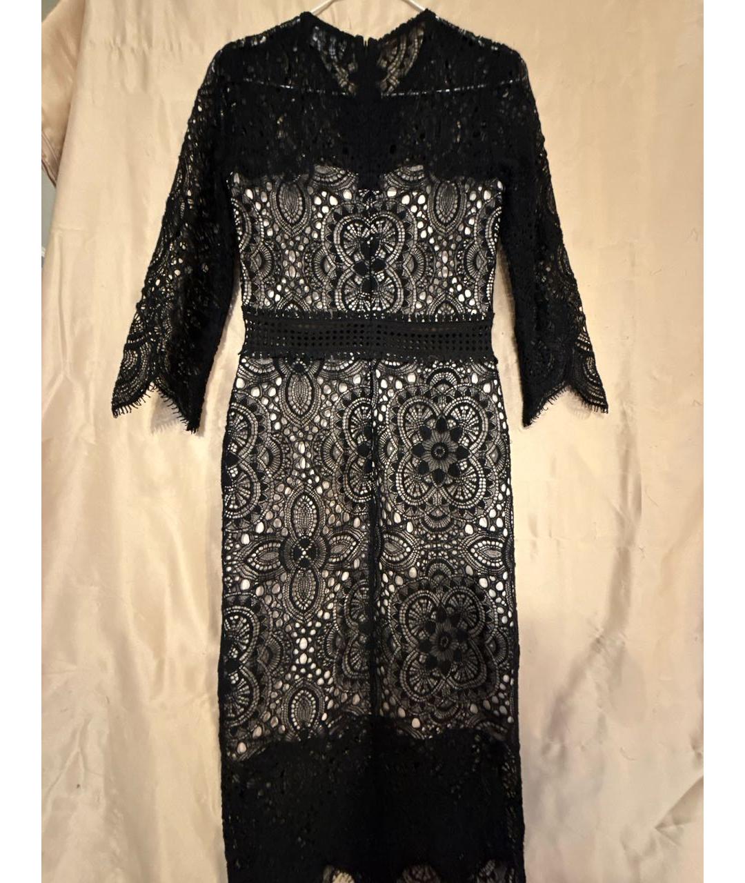 THE KOOPLES Черное хлопковое платье, фото 2