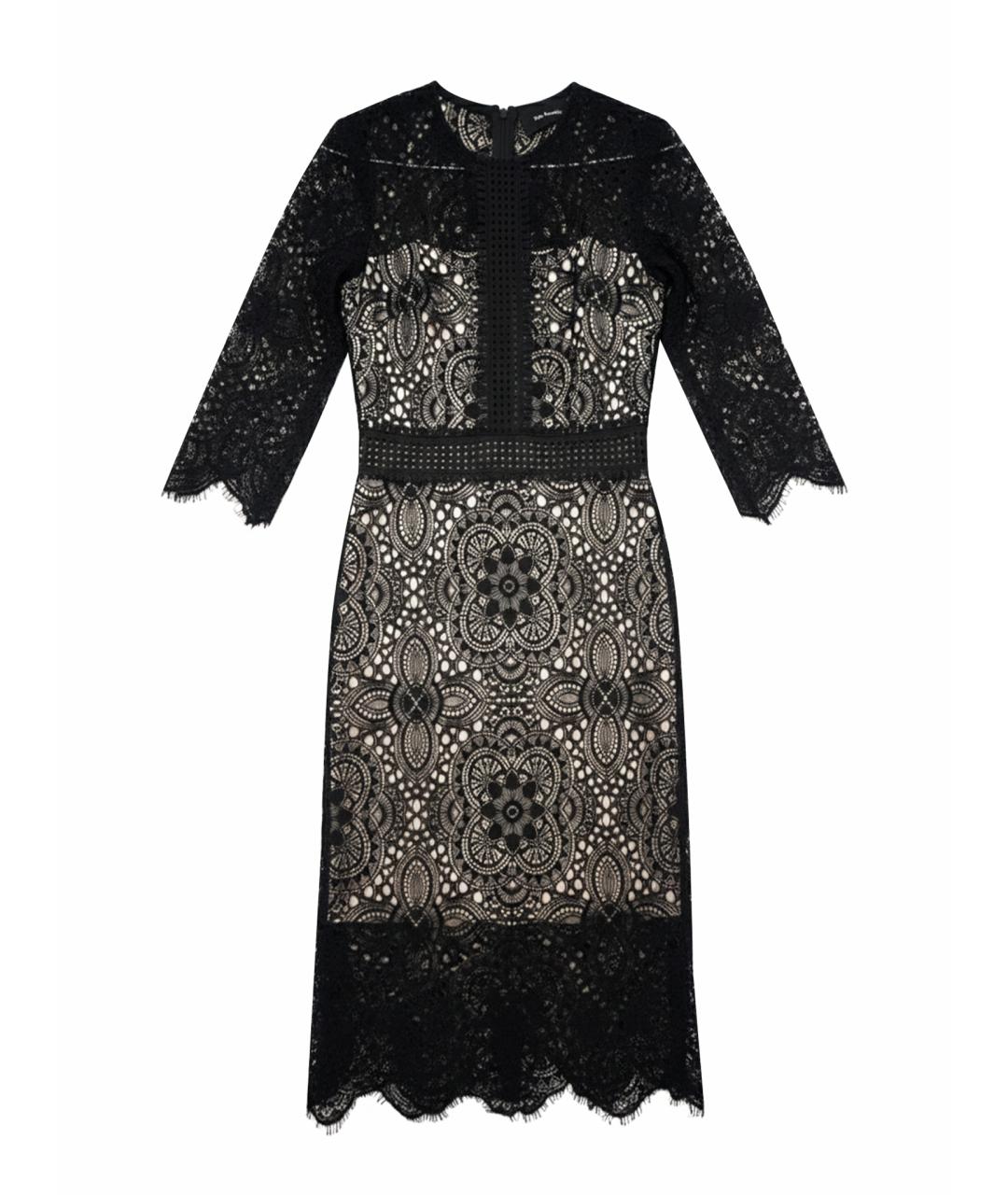 THE KOOPLES Черное хлопковое платье, фото 1