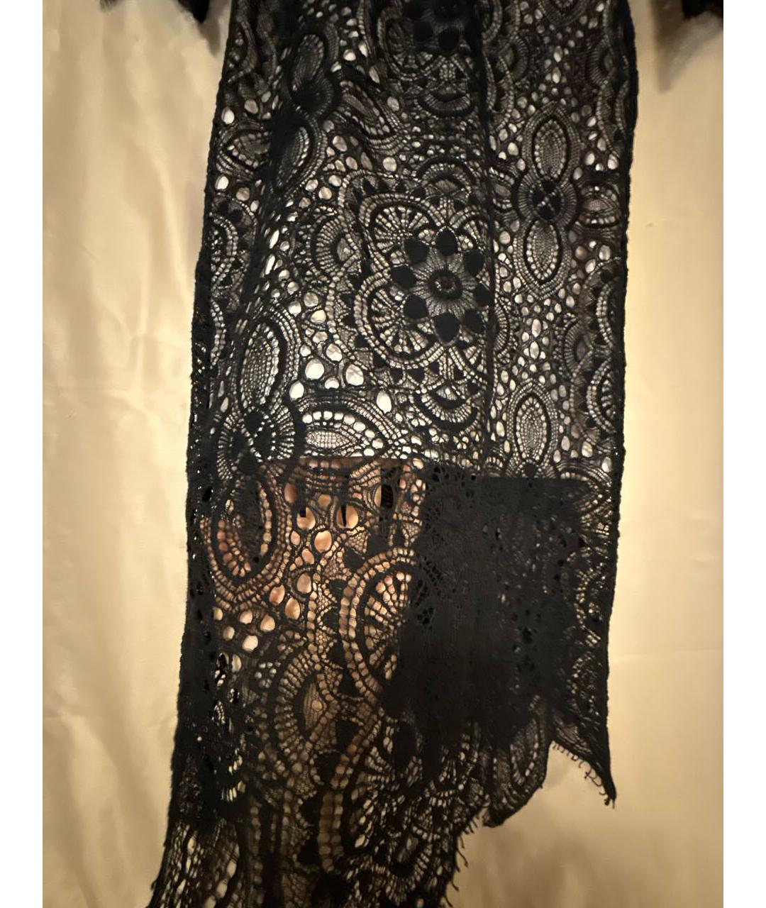 THE KOOPLES Черное хлопковое платье, фото 7