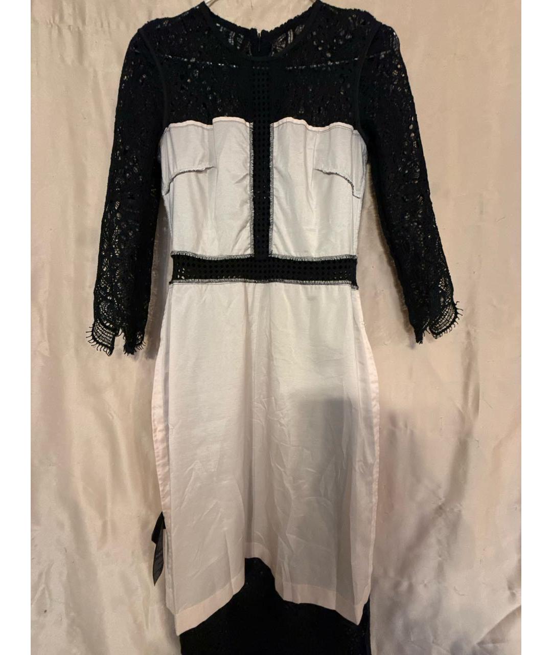 THE KOOPLES Черное хлопковое платье, фото 8