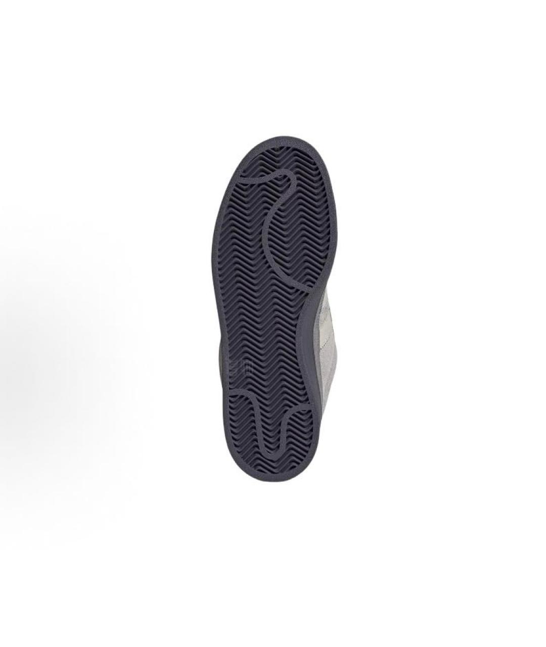 ADIDAS Антрацитовые замшевые кроссовки, фото 4