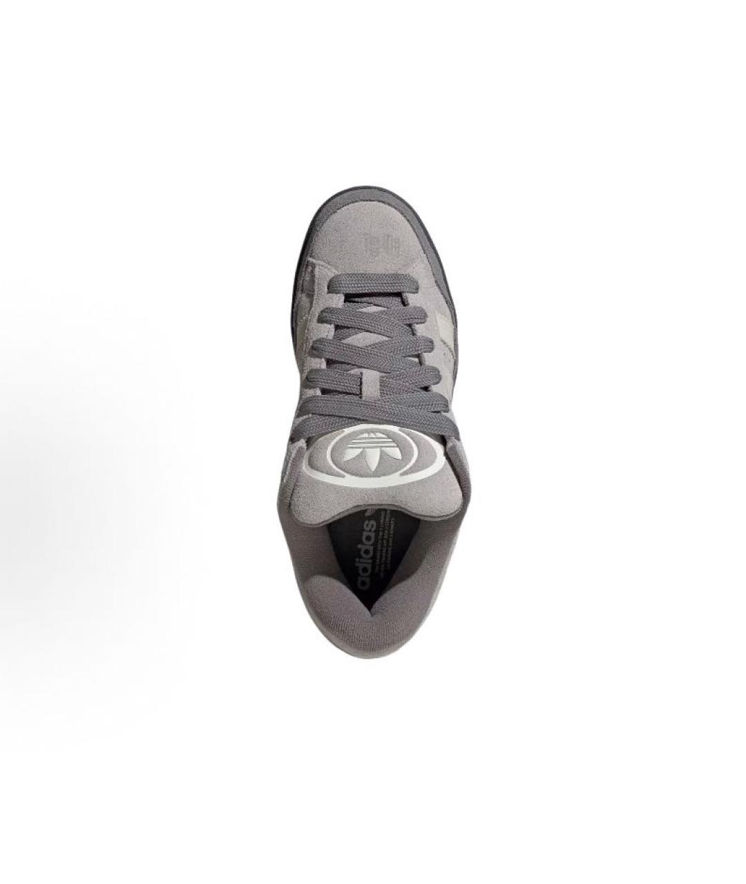 ADIDAS Антрацитовые замшевые кроссовки, фото 3