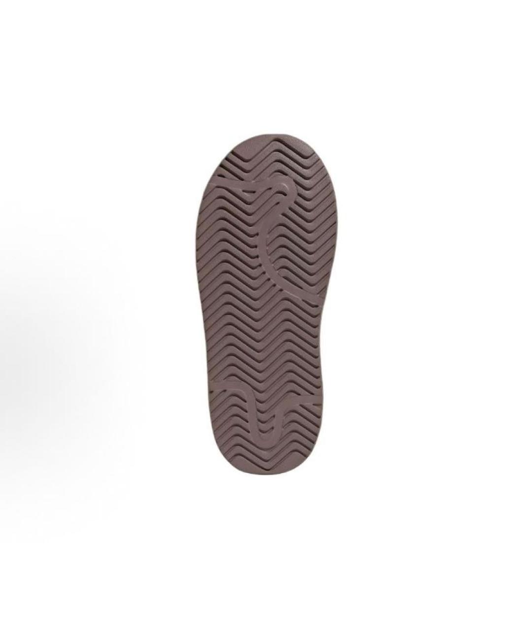 ADIDAS Коричневые замшевые кроссовки, фото 4