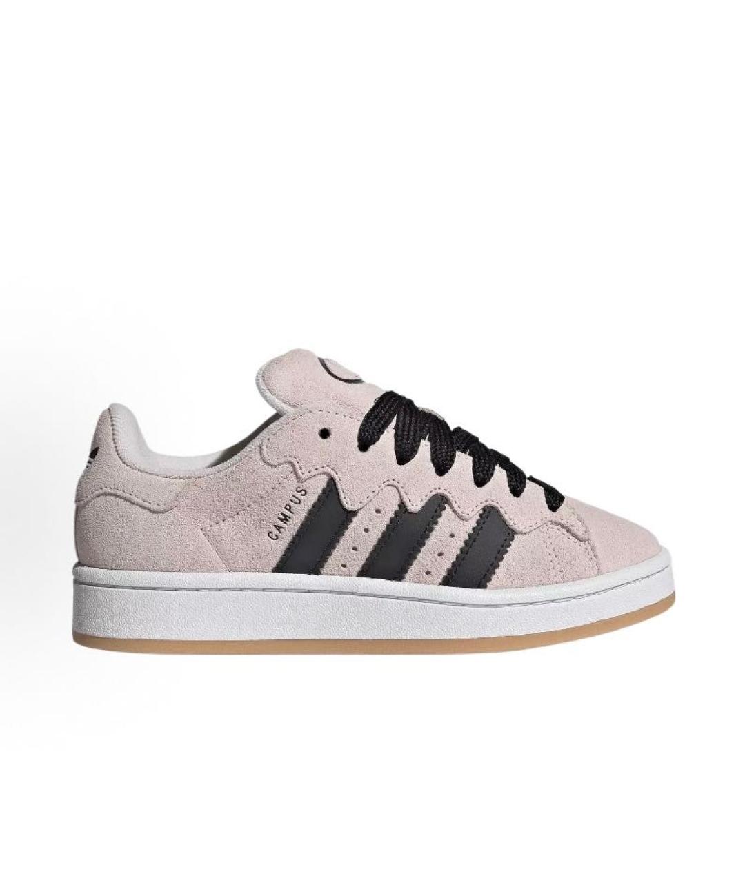 ADIDAS Розовые замшевые кроссовки, фото 6