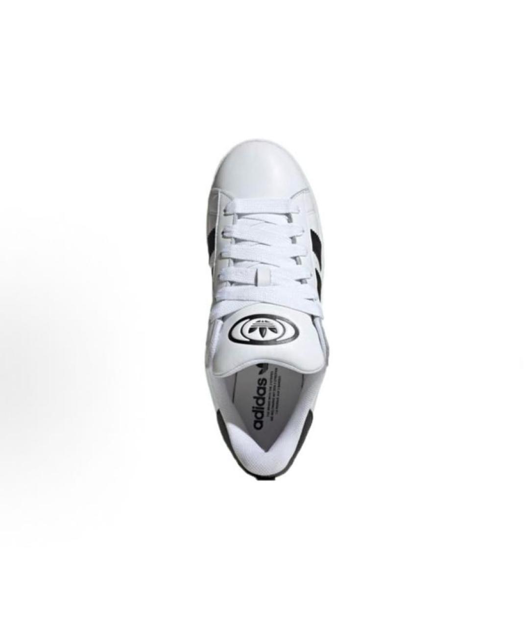 ADIDAS Белые кожаные кроссовки, фото 3