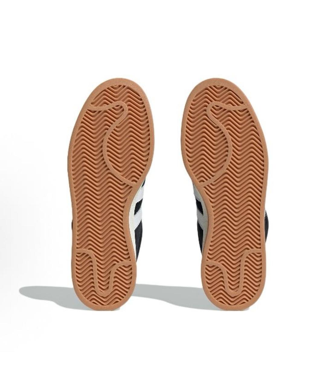 ADIDAS Черные замшевые кроссовки, фото 6