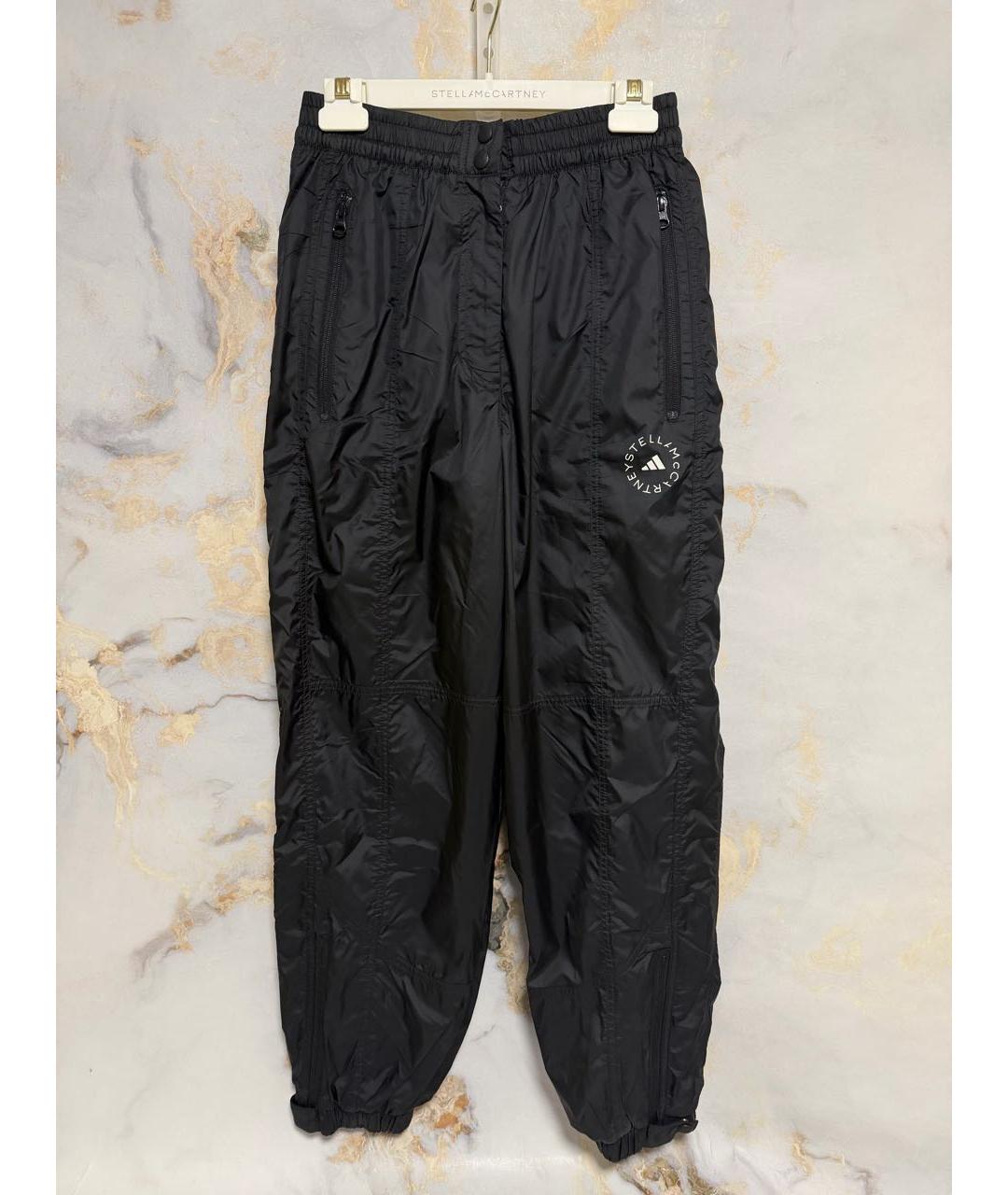 ADIDAS BY STELLA MCCARTNEY Черные спортивные брюки и шорты, фото 2