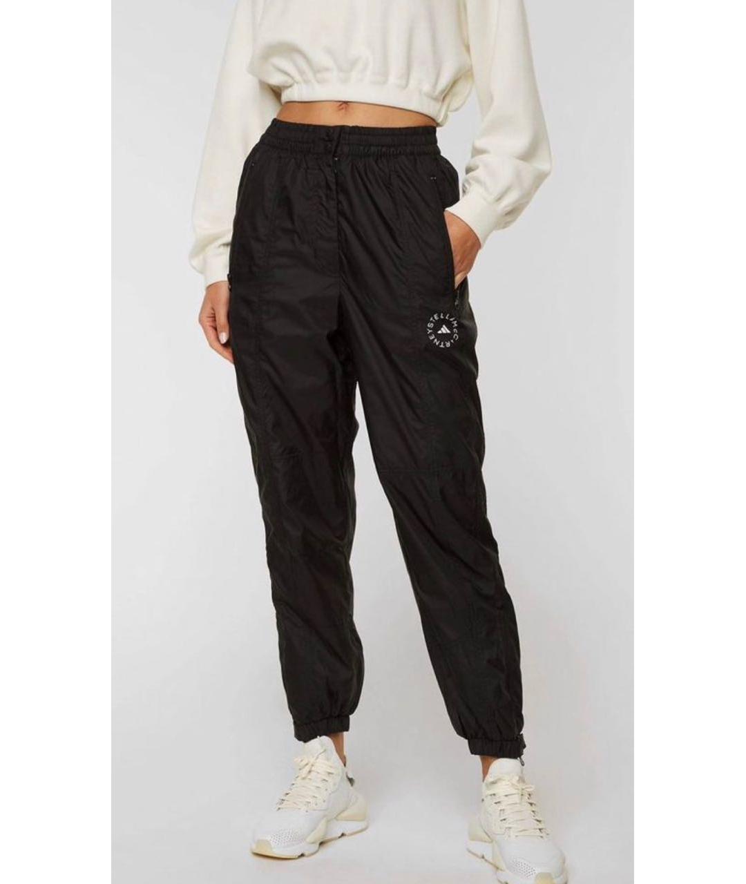 ADIDAS BY STELLA MCCARTNEY Черные спортивные брюки и шорты, фото 6