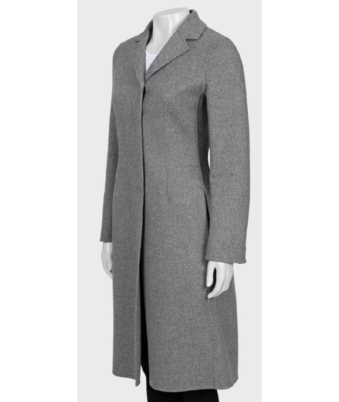 PRADA Серое шерстяное пальто, фото 7