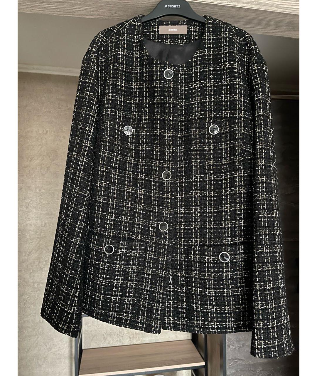 12 STOREEZ Черный жакет/пиджак, фото 7