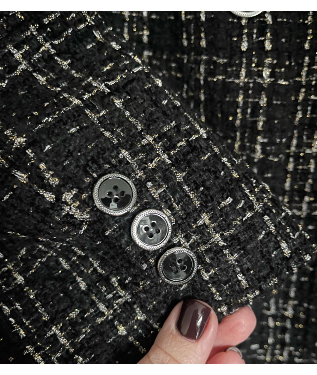 12 STOREEZ Черный жакет/пиджак, фото 5
