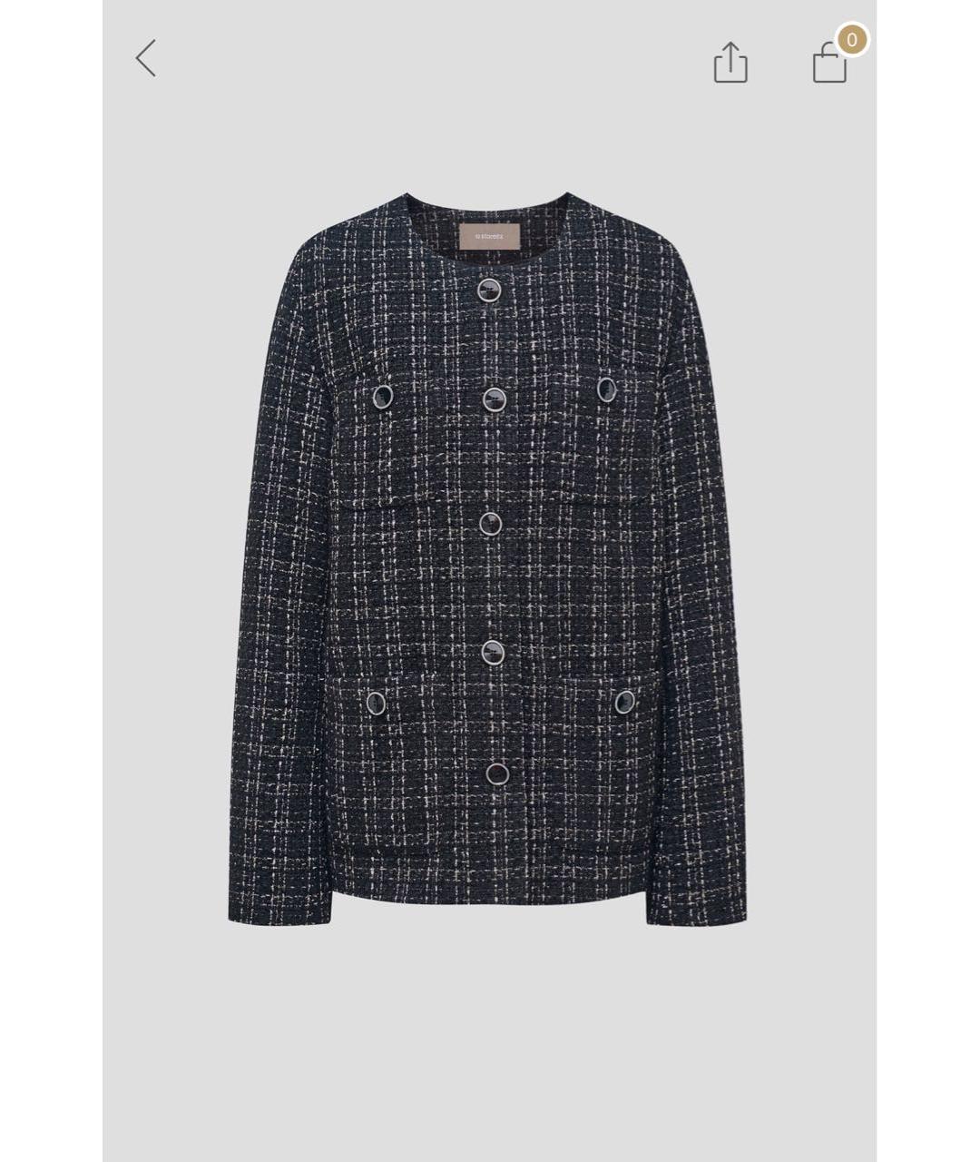 12 STOREEZ Черный жакет/пиджак, фото 6