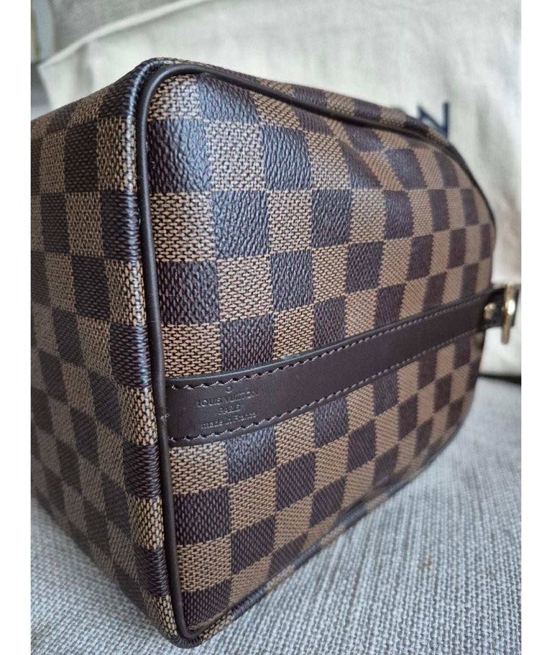 LOUIS VUITTON Коричневая сумка с короткими ручками, фото 4