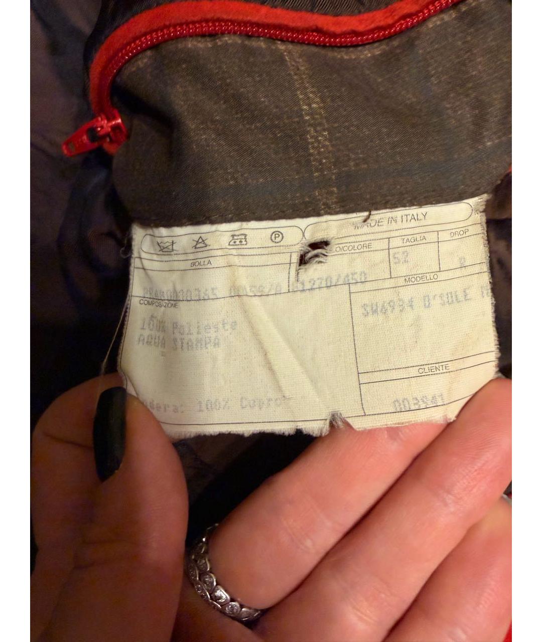 ISAIA Коричневая вискозная куртка, фото 5