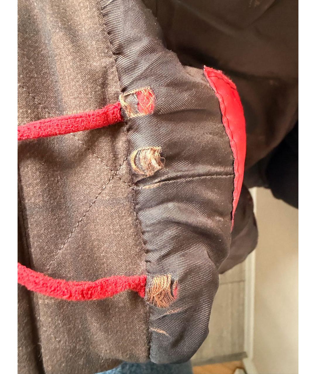 ISAIA Коричневая вискозная куртка, фото 7