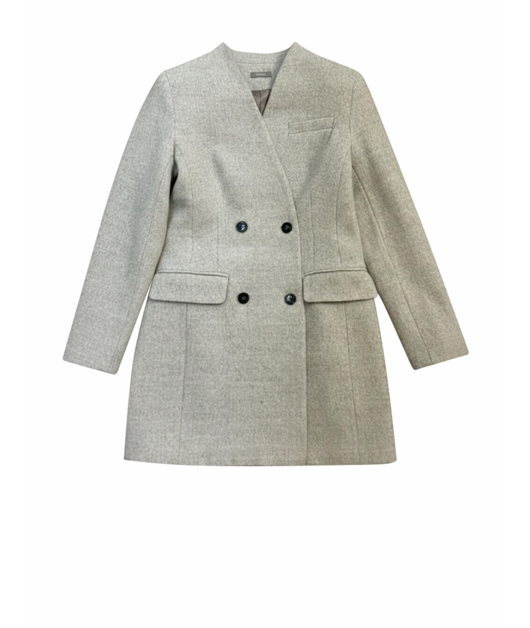 12 STOREEZ Бежевое вискозное повседневное платье, фото 1