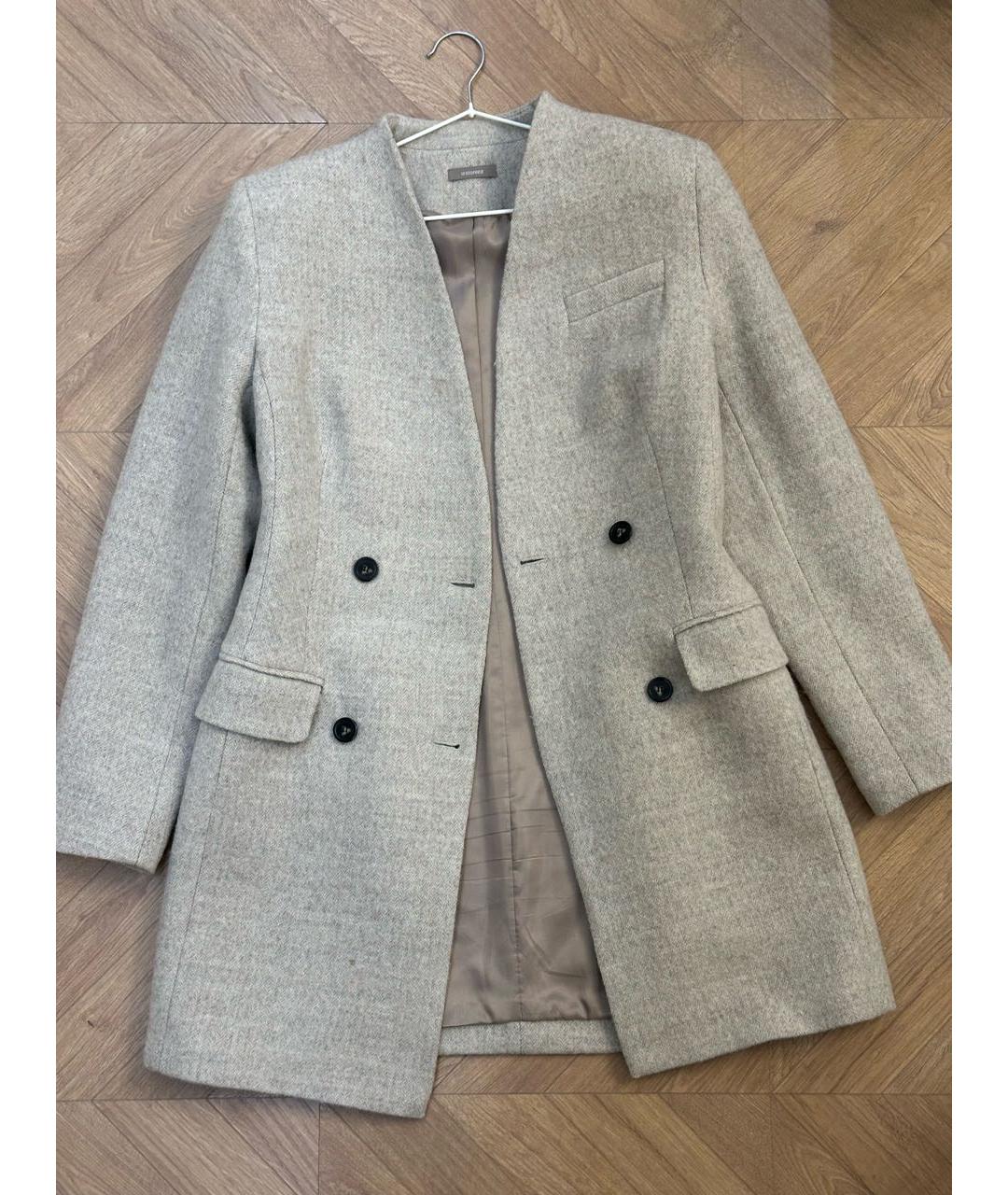 12 STOREEZ Бежевое вискозное повседневное платье, фото 4