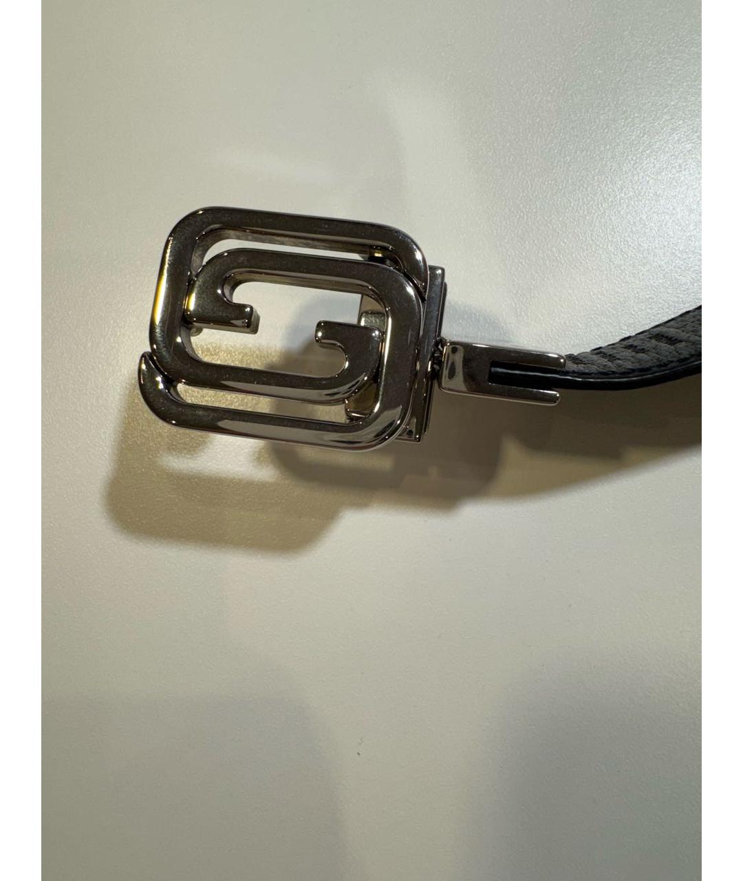 GUCCI Черный кожаный ремень, фото 6