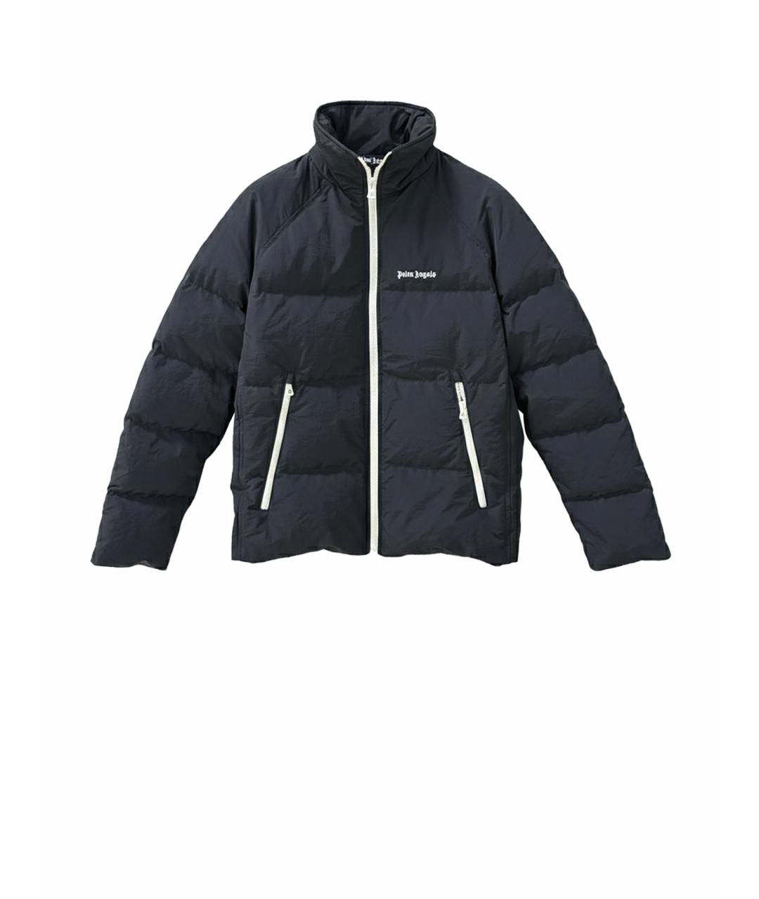 PALM ANGELS Черный полиамидовый пуховик, фото 1