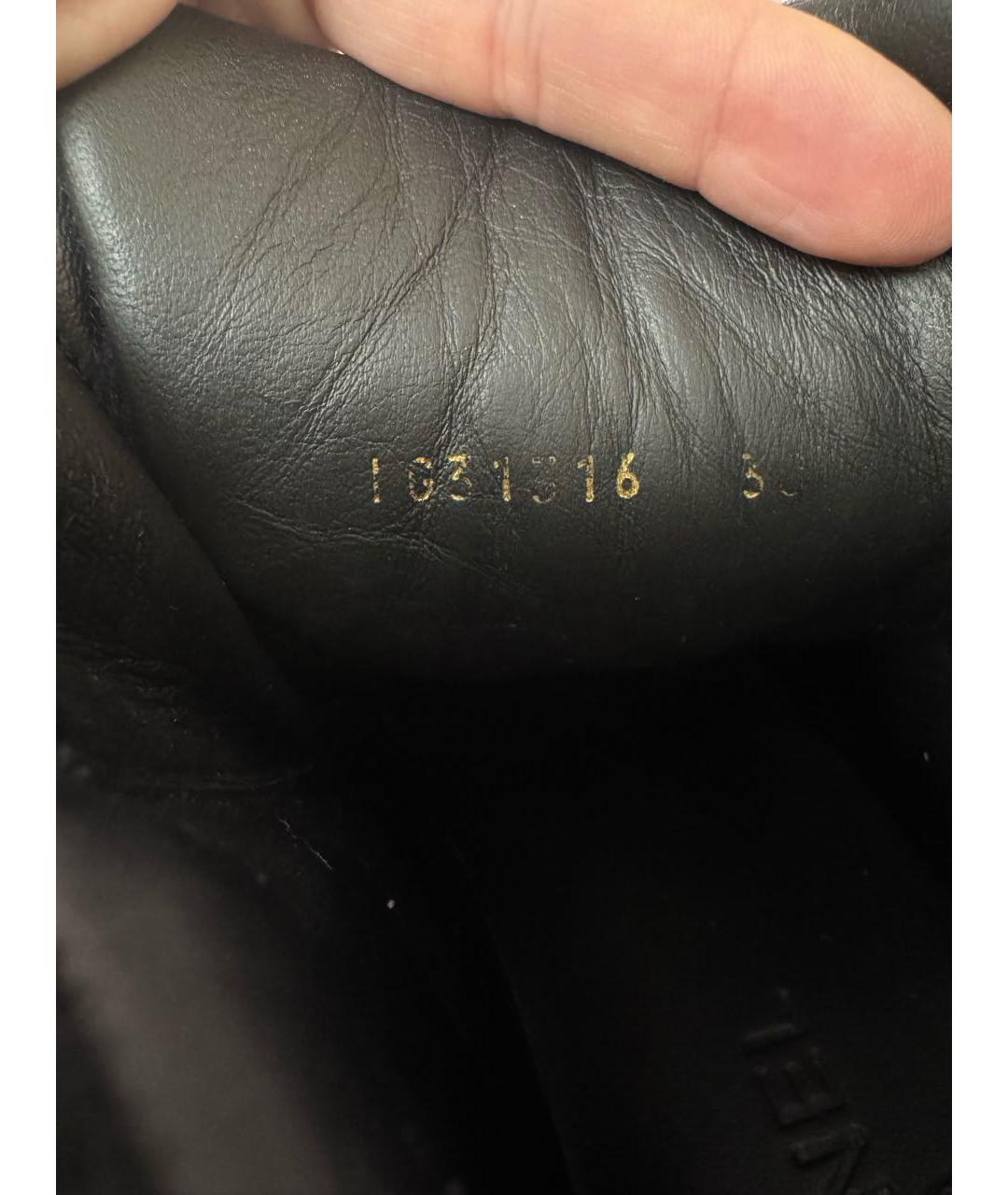 CHANEL Синие замшевые кеды, фото 4