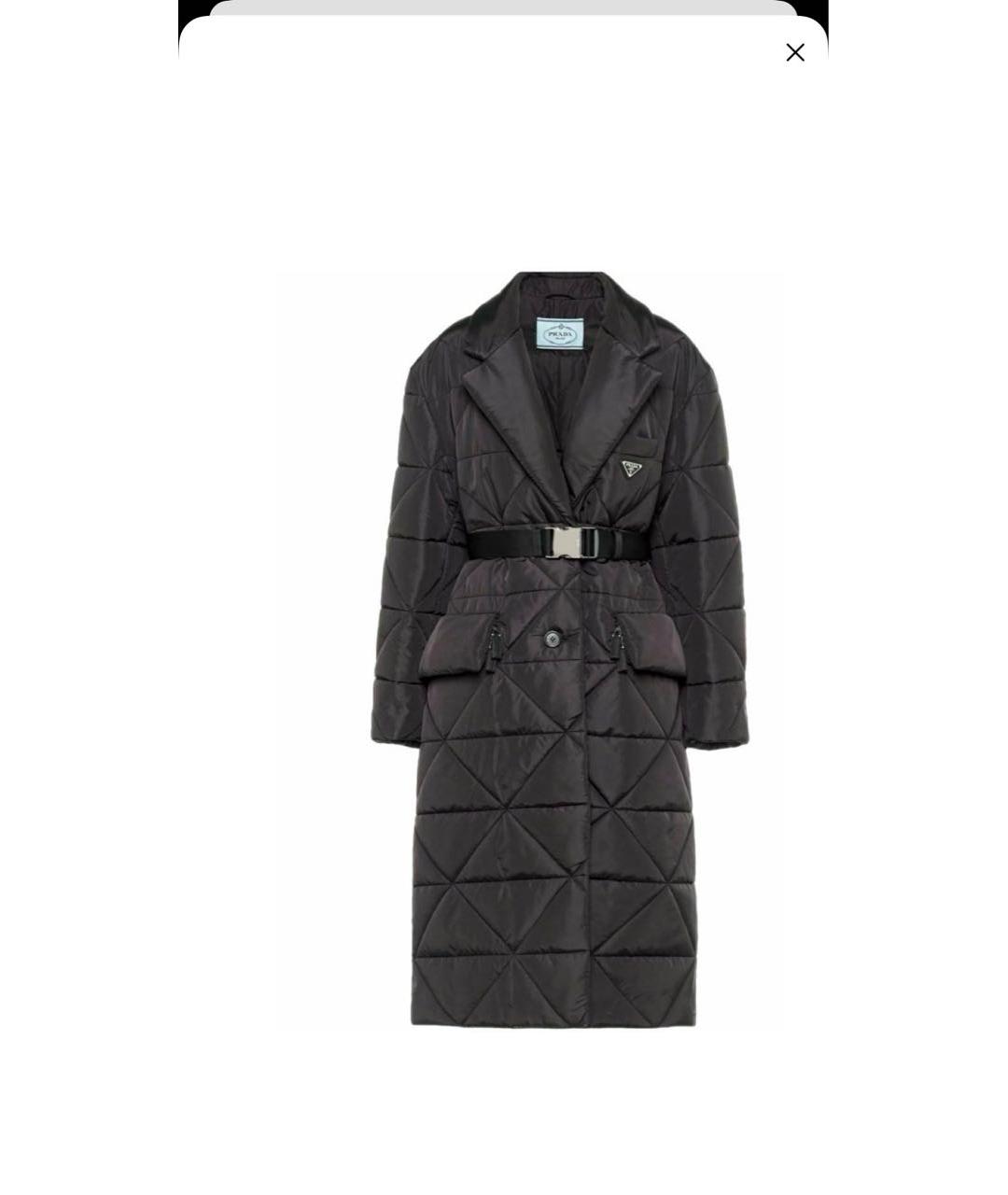 PRADA Черный пуховик, фото 3