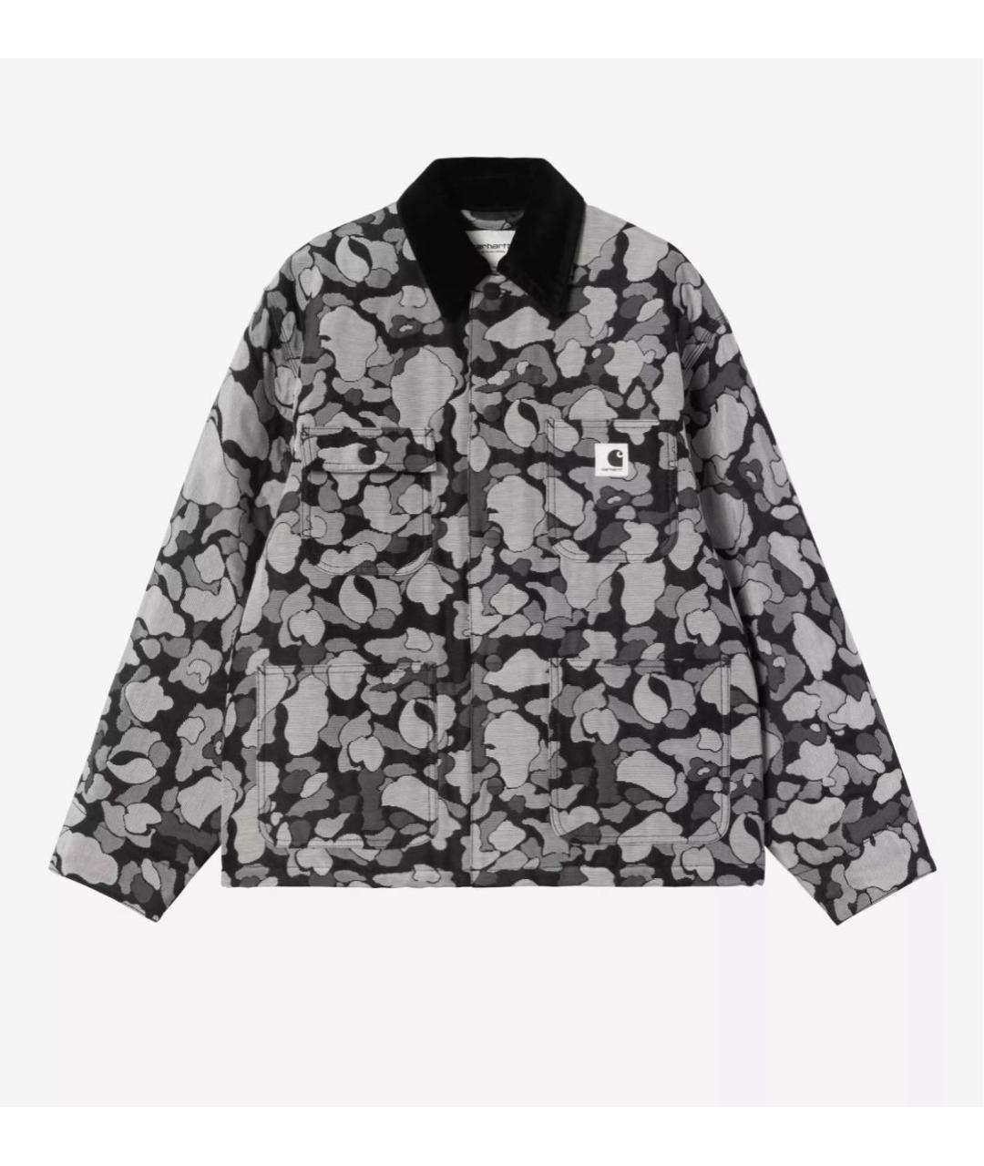 CARHARTT WIP Серая хлопковая куртка, фото 9