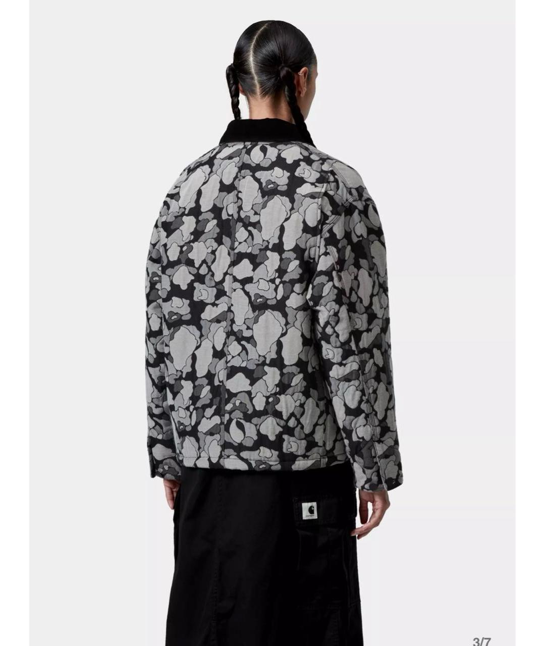 CARHARTT WIP Серая хлопковая куртка, фото 8