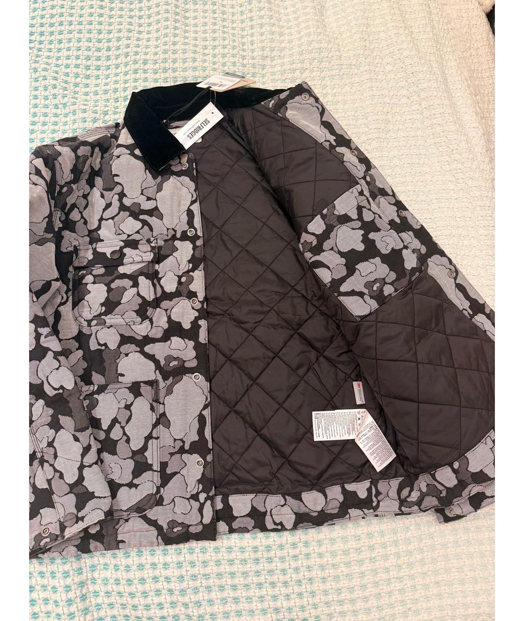 CARHARTT WIP Серая хлопковая куртка, фото 4