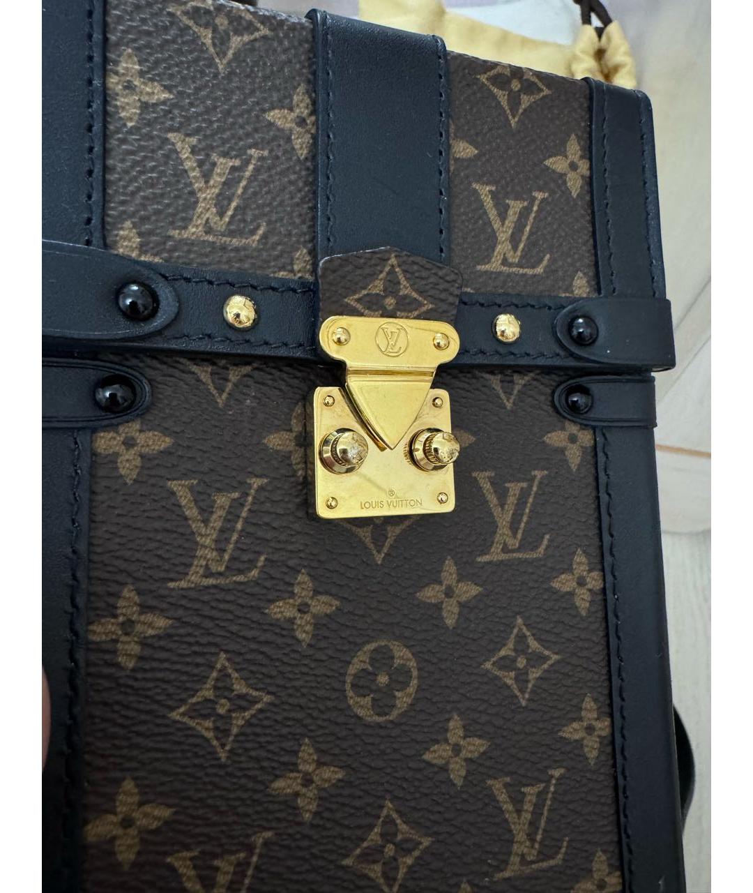 LOUIS VUITTON Коричневая сумка через плечо, фото 6