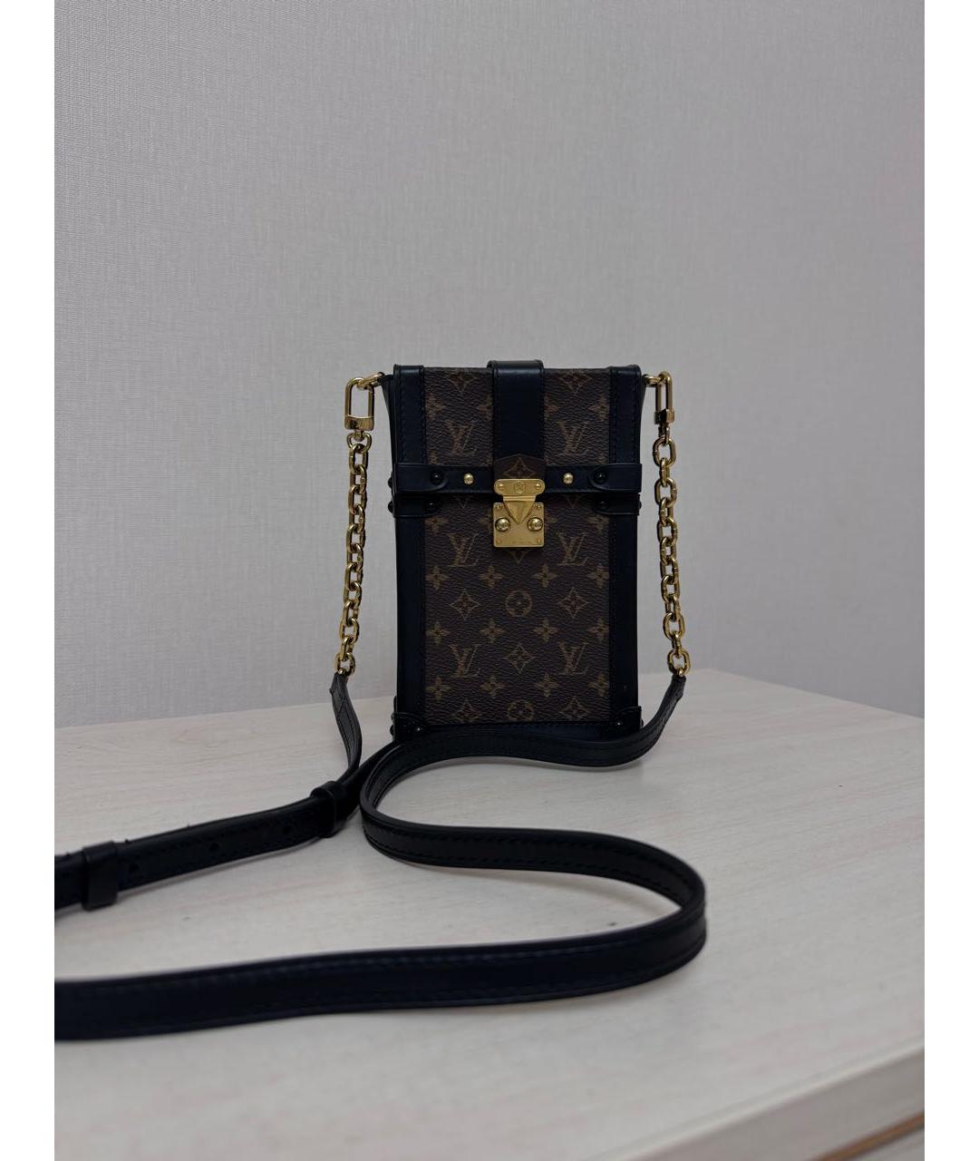 LOUIS VUITTON Коричневая сумка через плечо, фото 9