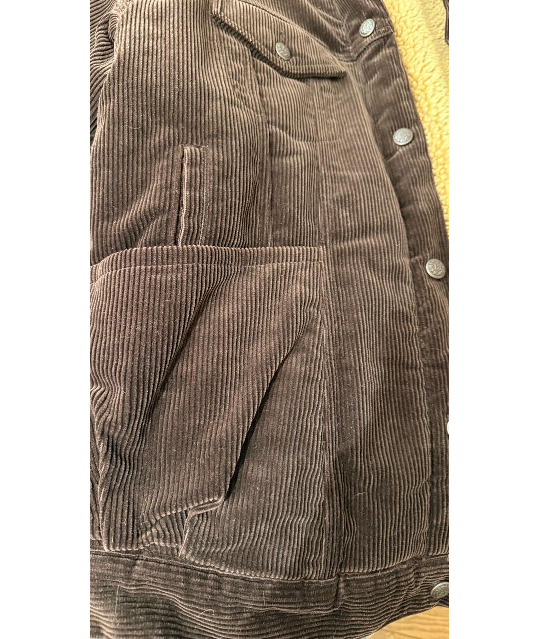 R13 Коричневая куртка, фото 4